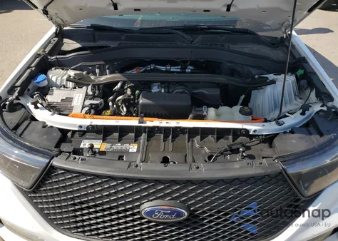 2020 Ford Explorer Police Interceptor z USA, uszkodzony, nr VIN 1FM5K8AW3LGC63740